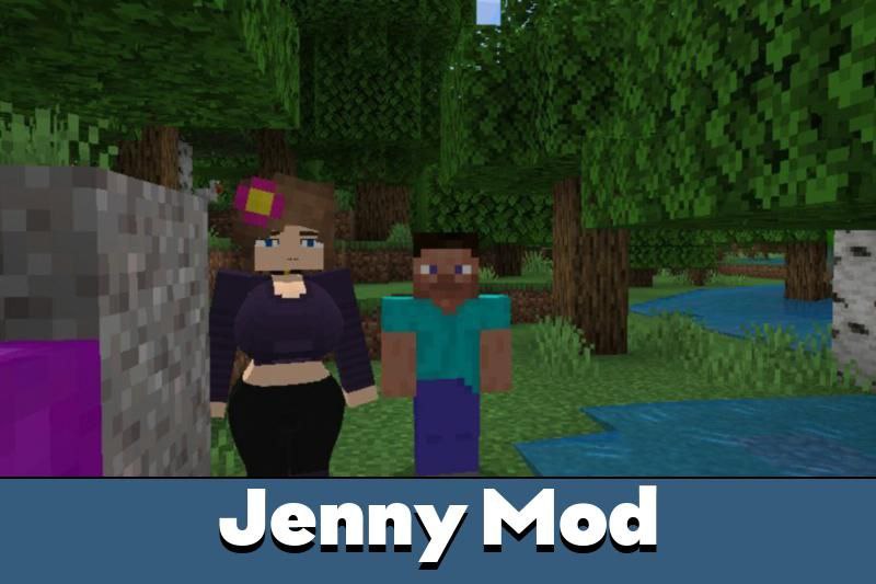 Jenny Mod Minecraft Gameplay